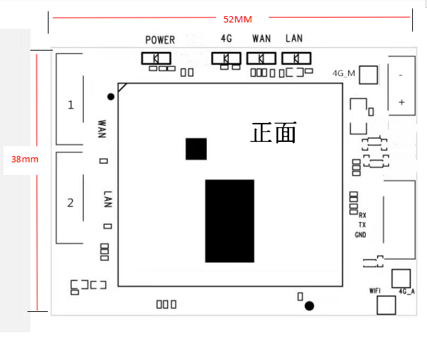 博奧智能4G全網(wǎng)通雙網(wǎng)口WIFI無線工業(yè)路由模塊支持定制開發(fā) 